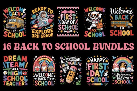 16 Ready to Learn Back to School Bundles