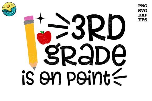 3rd Grade on Point: Graphics for T-Shirt Designs