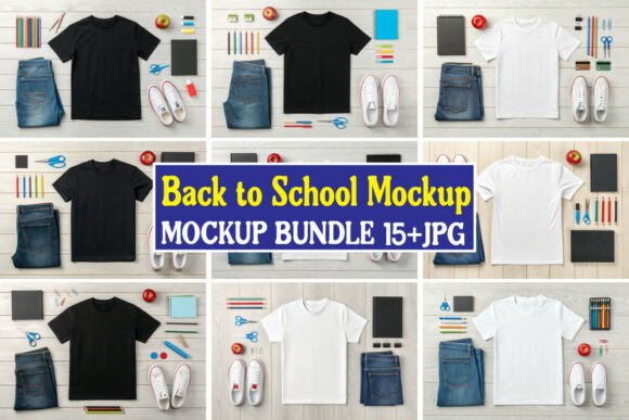 Back to School Mockup Bundle 02