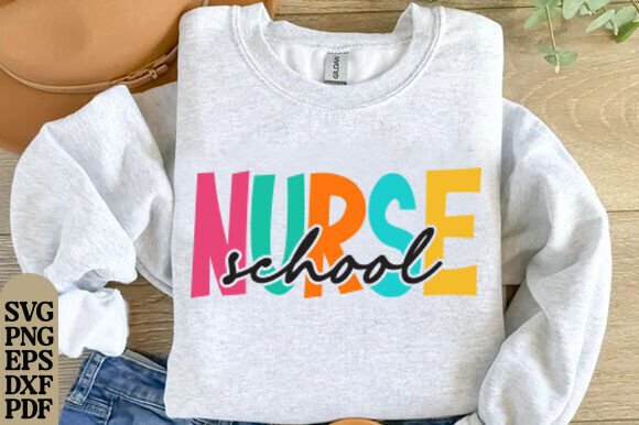 Back to School Nurse Team Squad Graphics