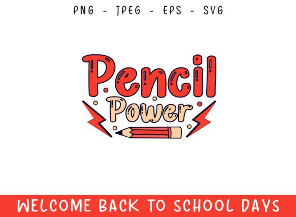Proud Power Back to School Days SVG