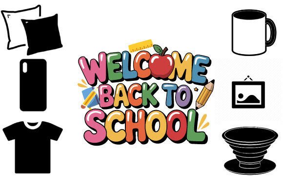 Welcome Back to School 2026 Student Svg Graphics