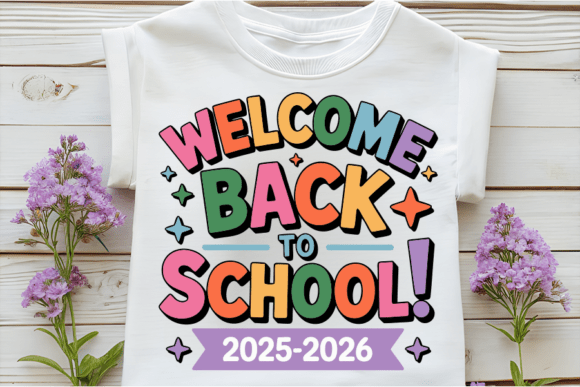 Welcome Back to School Graphic Design