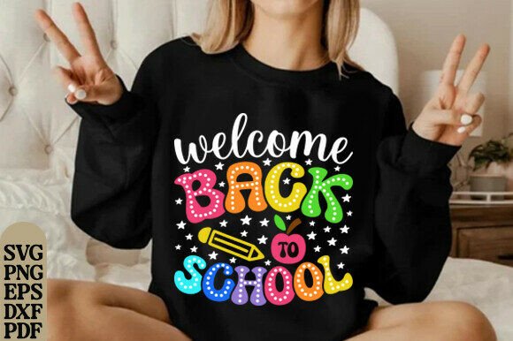 Welcome Back to School SVG Graphics